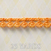 Websters Pages - A Botanical Christmas Collection - Designer Ribbon - Fringe Orange - 25 Yards