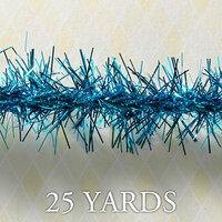 Websters Pages - Designer Ribbon - Tinsel - Sky Blue - 25 Yards