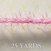 Websters Pages - Designer Ribbon - Tinsel - Pink - 25 Yards