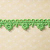 Websters Pages - Sunday Picnic Collection - Designer Ribbon - Green Flowerdrop - 25 Yards
