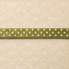 Websters Pages - Designer Ribbon - Green Polka - 25 Yards