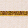 Websters Pages - Designer Ribbon - Velvet Gold Sparkle - 25 Yards