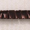 Websters Pages - Designer Ribbon - Brown Ruffle - 25 Yards