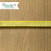 Websters Pages - Sweet Notes Collection - Designer Ribbon - V-Print Lime - 25 Yards