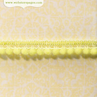 Websters Pages - Modern Romance Collection - Designer Ribbon - Soft Green Poms - 25 Yards