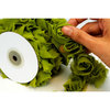 Websters Pages - Bloomers - Flower and Trim Ribbons - Green - 7.5 Yards