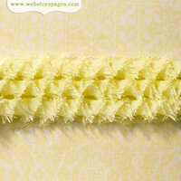 Websters Pages - Ruffled Bloomers - Flower and Trim Ribbons - Lime - 25 Yards