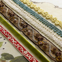 Websters Pages - WonderFall Collection - Designer Trim and Ribbon