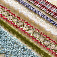 Websters Pages - Designer Trim and Ribbon - Waiting for Santa and Sweet Season