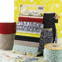 Websters Pages - All About Me Collection - Designer Trim and Ribbon