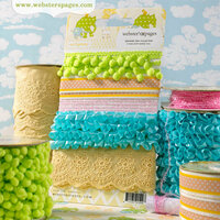 Websters Pages - New Beginnings Collection - Designer Trim and Ribbon