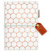 Websters Pages - Color Crush Collection - Pocket Traveler - Copper Hexagon