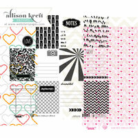 Websters Pages - Sweet Notes Collection - 12 x 12 Transparency Starter Kit