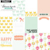 Websters Pages - Hello World Collection - 3 x 4 Color Transparency Cards
