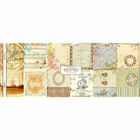 Websters Pages - Journaling Cards - Old World Message , BRAND NEW