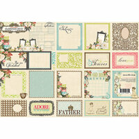 Websters Pages - Ladies and Gents Collection - Deluxe Journaling Cards
