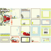 Websters Pages - All About Me Collection - Deluxe Journaling Cards