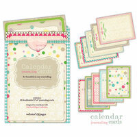 Websters Pages - Girl Land Collection - Calendar Cards