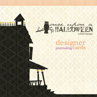 Websters Pages - Once Upon a Halloween Collection - Deluxe Journaling Cards