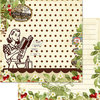 Websters Pages - Sweet As Cherry Pie Collection - 12 x 12 Double Sided Paper - Mom's Ingredients