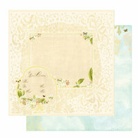 Websters Pages - Lullaby Lane Collection - 12 x 12 Double Sided Paper - The Arrival