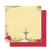 Websters Pages - Garden Gala Collection - 12 x 12 Double Sided Paper - Refreshing, CLEARANCE