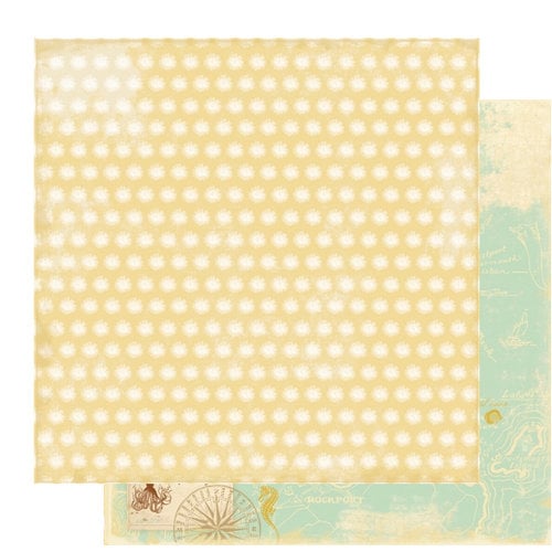 Websters Pages - Seaside Retreat Collection - 12 x 12 Double Sided Paper - A Seahorses Legend, CLEARANCE