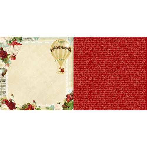 Websters Pages - Waiting for Santa Collection - Christmas - 12 x 12 Double Sided Paper - The Delivery