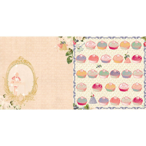 Websters Pages - Sweet Season Collection - Christmas - 12 x 12 Double Sided Paper - Frosting