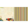 Websters Pages - Spring Market Collection - 12 x 12 Double Sided Paper - Fresh Harvest