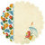 Websters Pages - Spring Market Collection - 12 x 12 Die Cut Paper - Spring Market