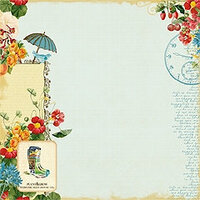 Websters Pages - Spring Market Collection - 12 x 12 Designer Vellum - Spring Market
