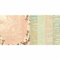 Websters Pages - Western Romance Collection - 12 x 12 Double Sided Paper - Sweet Romance