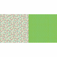 Websters Pages - Sunday Picnic Collection - 12 x 12 Double Sided Paper - Poppy Fields
