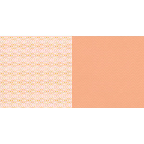 Websters Pages - The Palm Beach Collection - 12 x 12 Double Sided Paper - Sherbert