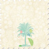 Websters Pages - The Palm Beach Collection - 12 x 12 Die Cut Paper - The Palm Beach