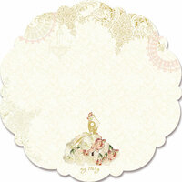 Websters Pages - In Love Collection - 12 x 12 Die Cut Paper - In Love
