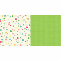 Websters Pages - Girl Land Collection - 12 x 12 Double Sided Paper - Bubbly