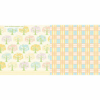 Websters Pages - New Beginnings Collection - 12 x 12 Double Sided Paper - Family Tree