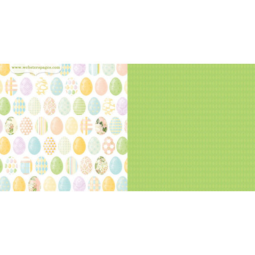 Websters Pages - New Beginnings Collection - 12 x 12 Double Sided Paper - Eggstra Special