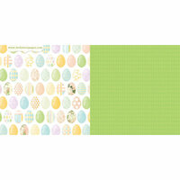 Websters Pages - New Beginnings Collection - 12 x 12 Double Sided Paper - Eggstra Special
