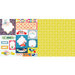 Websters Pages - Adrienne Looman - Citrus Squeeze Collection - 12 x 12 Double Sided Paper - Countdown to Summer