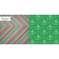 Websters Pages - Its Christmas Collection - 12 x 12 Double Sided Paper - Wintergreen