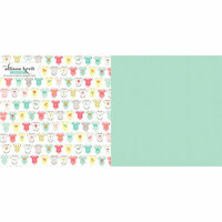 Websters Pages - Hello World Collection - 12 x 12 Double Sided Paper - Pitter Patter