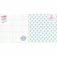 Websters Pages - Sweet Routine Collection - 12 x 12 Double Sided Paper - Playing and Posing