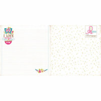 Websters Pages - Sweet Routine Collection - 12 x 12 Double Sided Paper - Your Smile