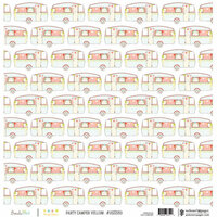 Websters Pages - Party Time Collection - 12 x 12 Vellum - Party Camper