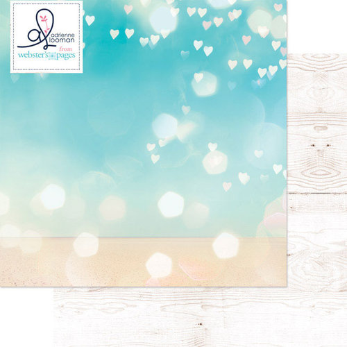 Websters Pages - Ocean Melody Collection - 12 x 12 Double Sided Paper - Sunlight