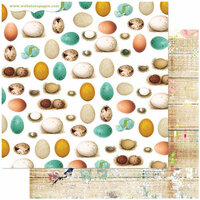 Websters Pages - Nest Collection - 12 x 12 Double Sided Paper - Begin Anew