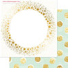 Websters Pages - All That Glitters Collection - Christmas - 12 x 12 Double Sided Paper - Shimmer